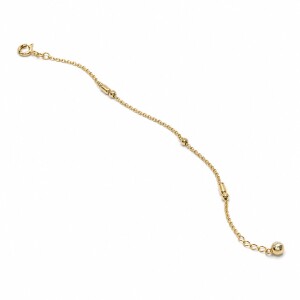 Bransoletka złota 585 kulka – delikatna, elegancka