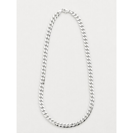 Srebrny łańcuszek 925 – szeroka pancerka 55 cm