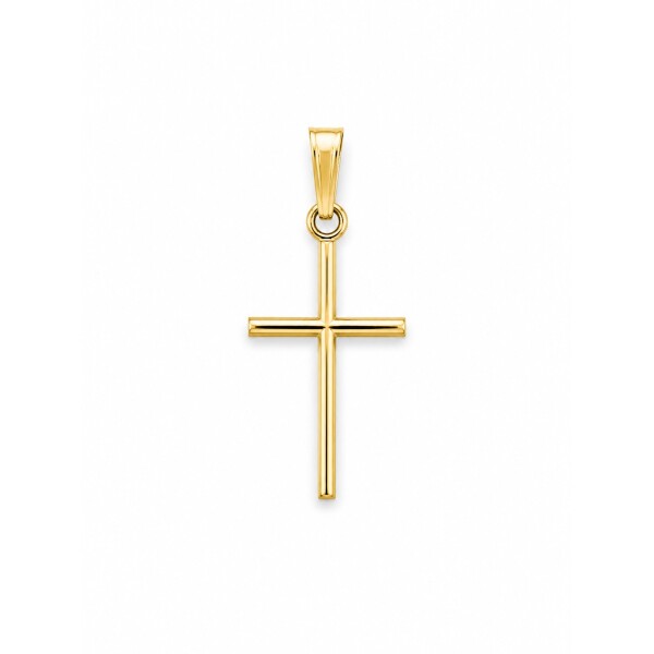Złoty krzyżyk 585 – klasyczna zawieszka religijna